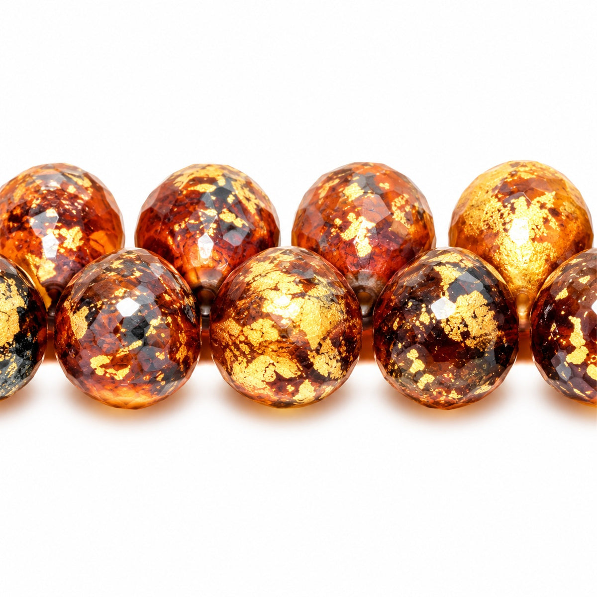 Drop Beads, Transparent Orange Stain Strong 47901 (10050-86805-47901), Glass, Czech Republic
