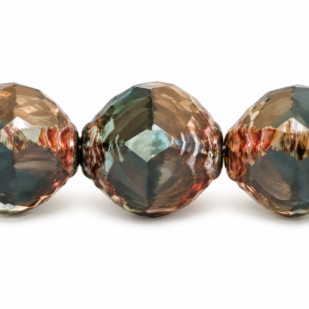Wasp Special Cut Faceted Fire Polished Beads, X1028 Stain Strong (x1028-86805), Glass, Czech Republic