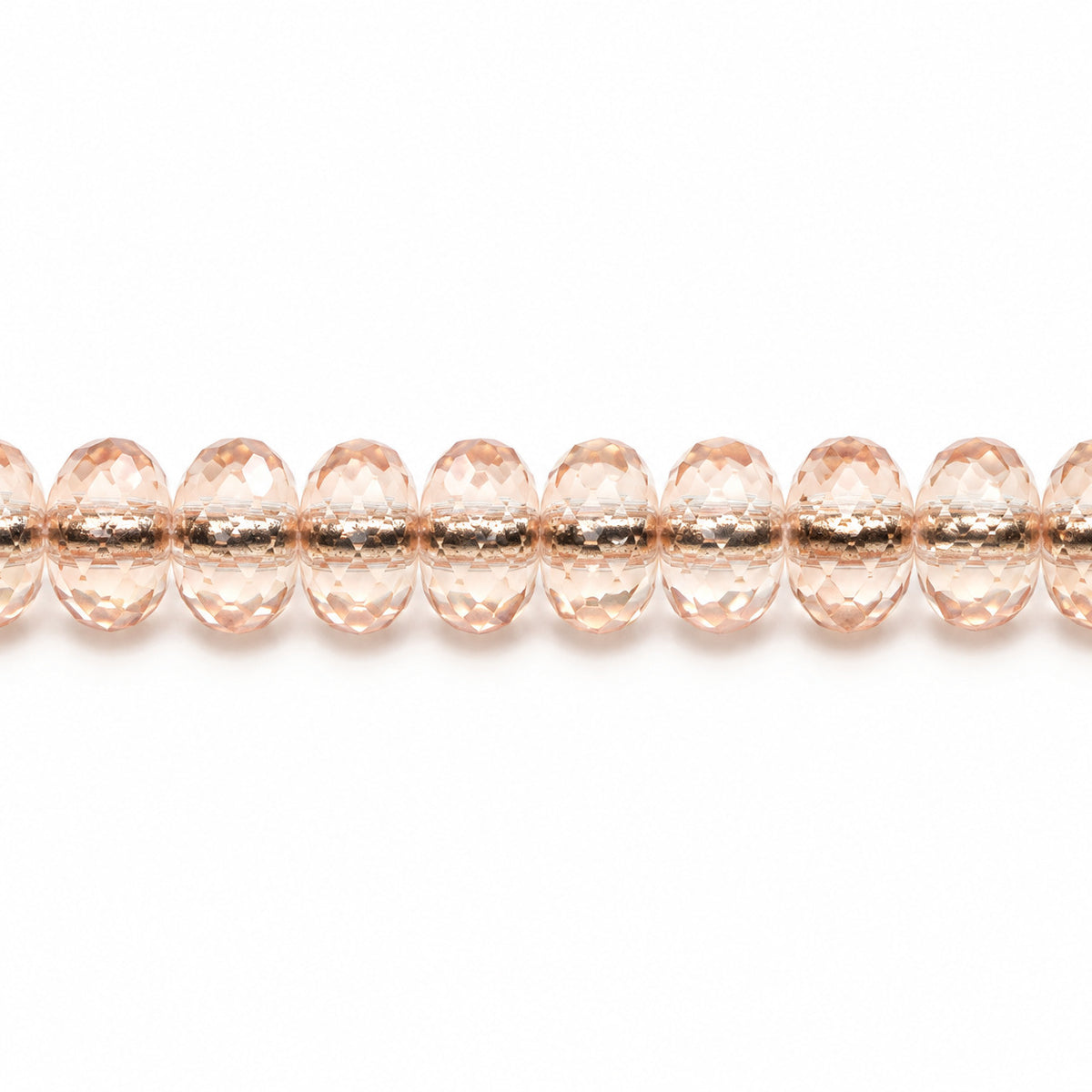 Special Cut Faceted Fire Polished Beads, Transparent Pink (70130), Glass, Czech Republic
