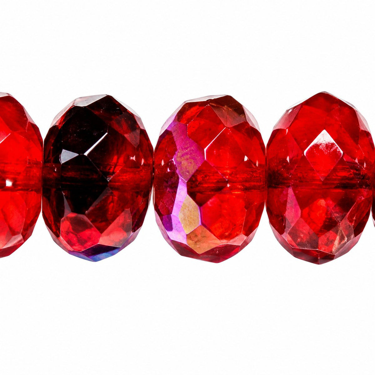 Special Cut Faceted Fire Polished Beads, Gc018 Ab (gc018-28701), Glass, Czech Republic