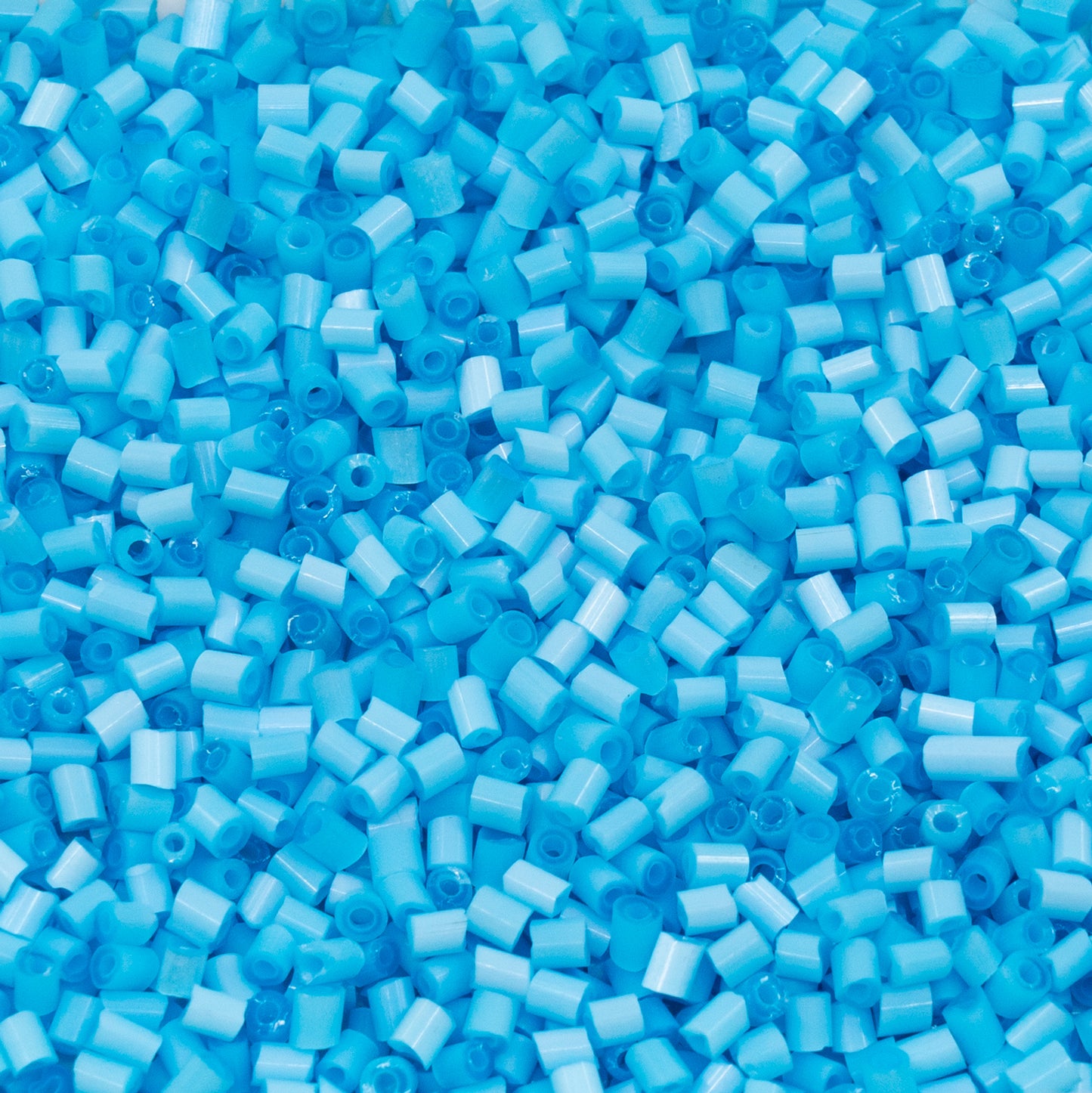 OUTLET 250g/50g 2-Cut Preciosa Ornela Seed Beads, 9/0, Silk Sky Blue (), Glass, Czech Republic