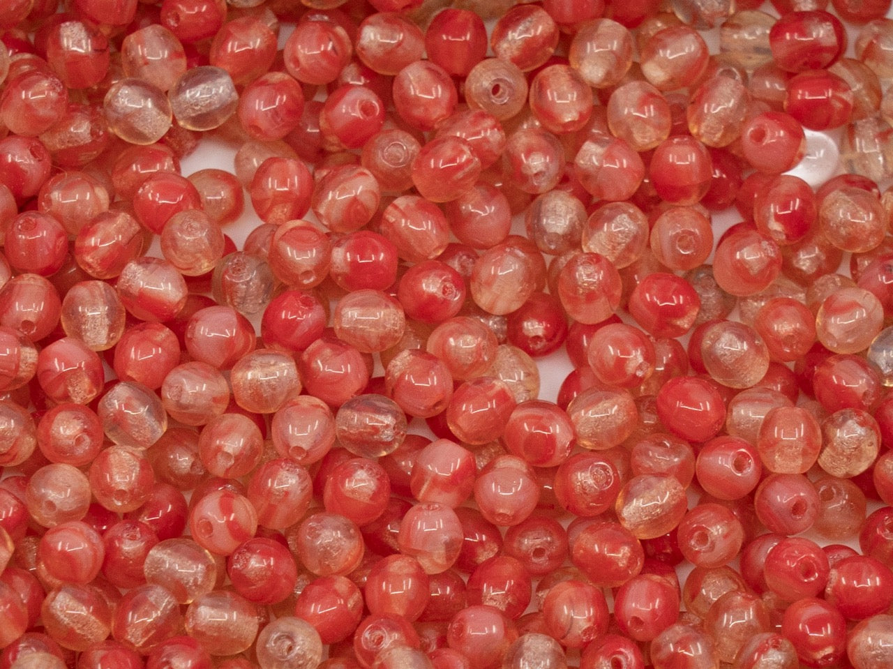 OUTLET Pressed Beads, mm, Glass, Czech Republic