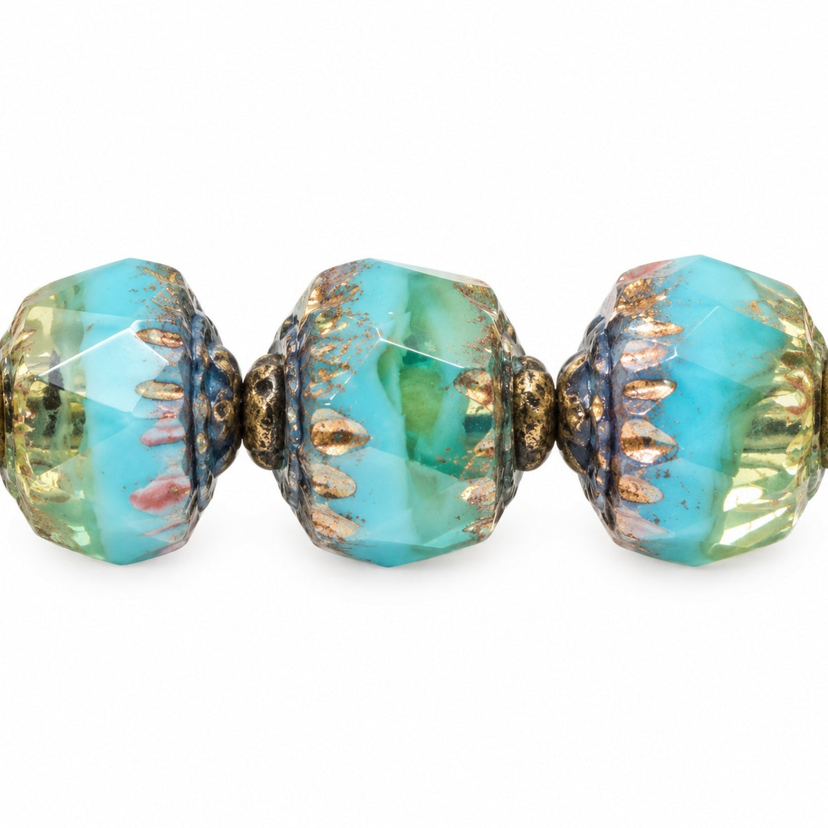 Cathedral Faceted Fire Polished Beads, X3200 Terracotta Violet (x3200-15496), Glass, Czech Republic