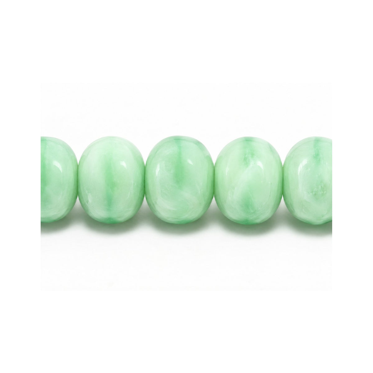 Special Cut Faceted Fire Polished Beads, Opaque Green (54000), Glass, Czech Republic