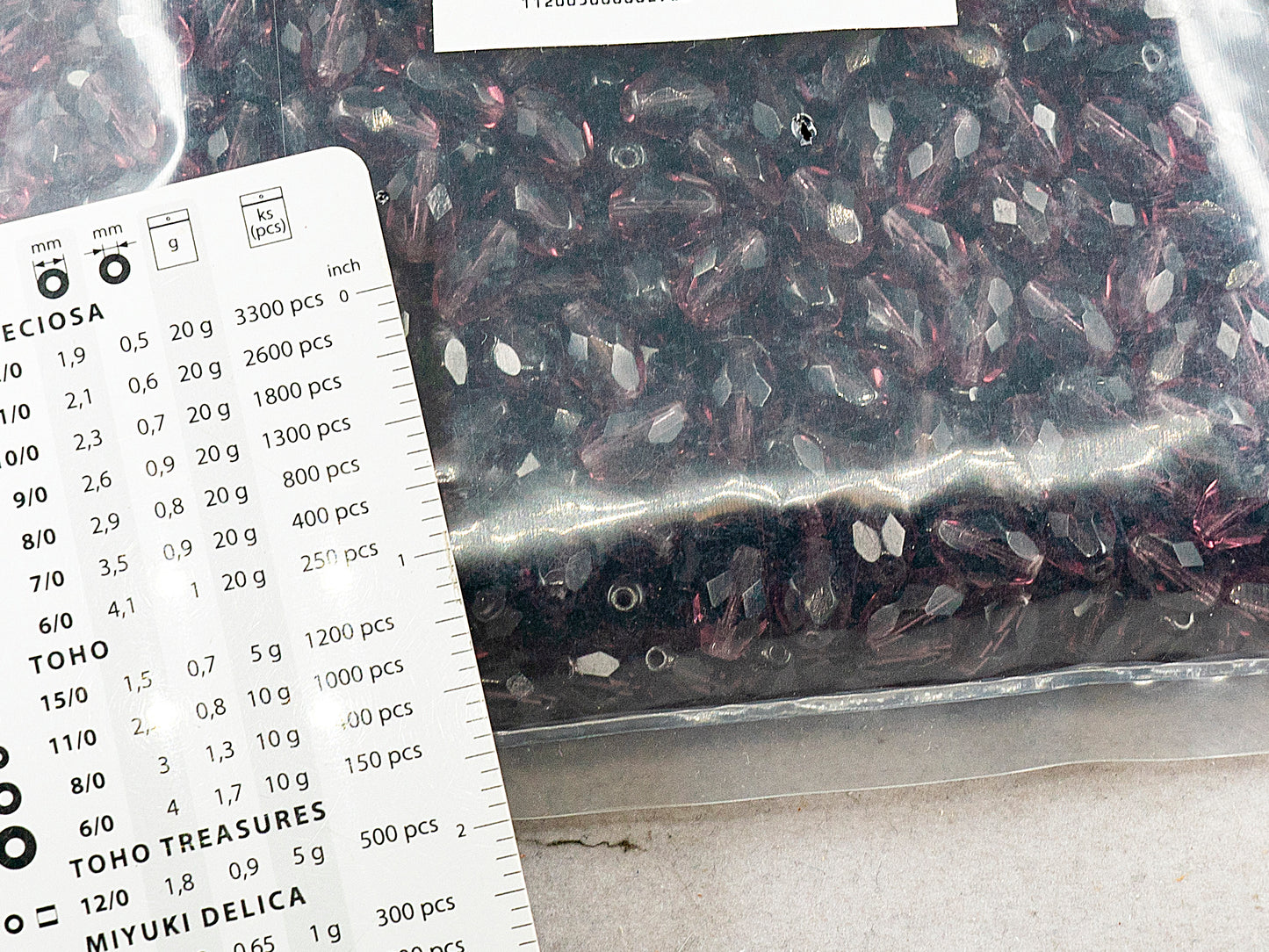 アウトレット 250g ファセット加工 ファイアポリッシュ オーバルビーズ オリーブ 11 x 8 mm 透明ライトアメジスト (20050) ガラス チェコ共和国