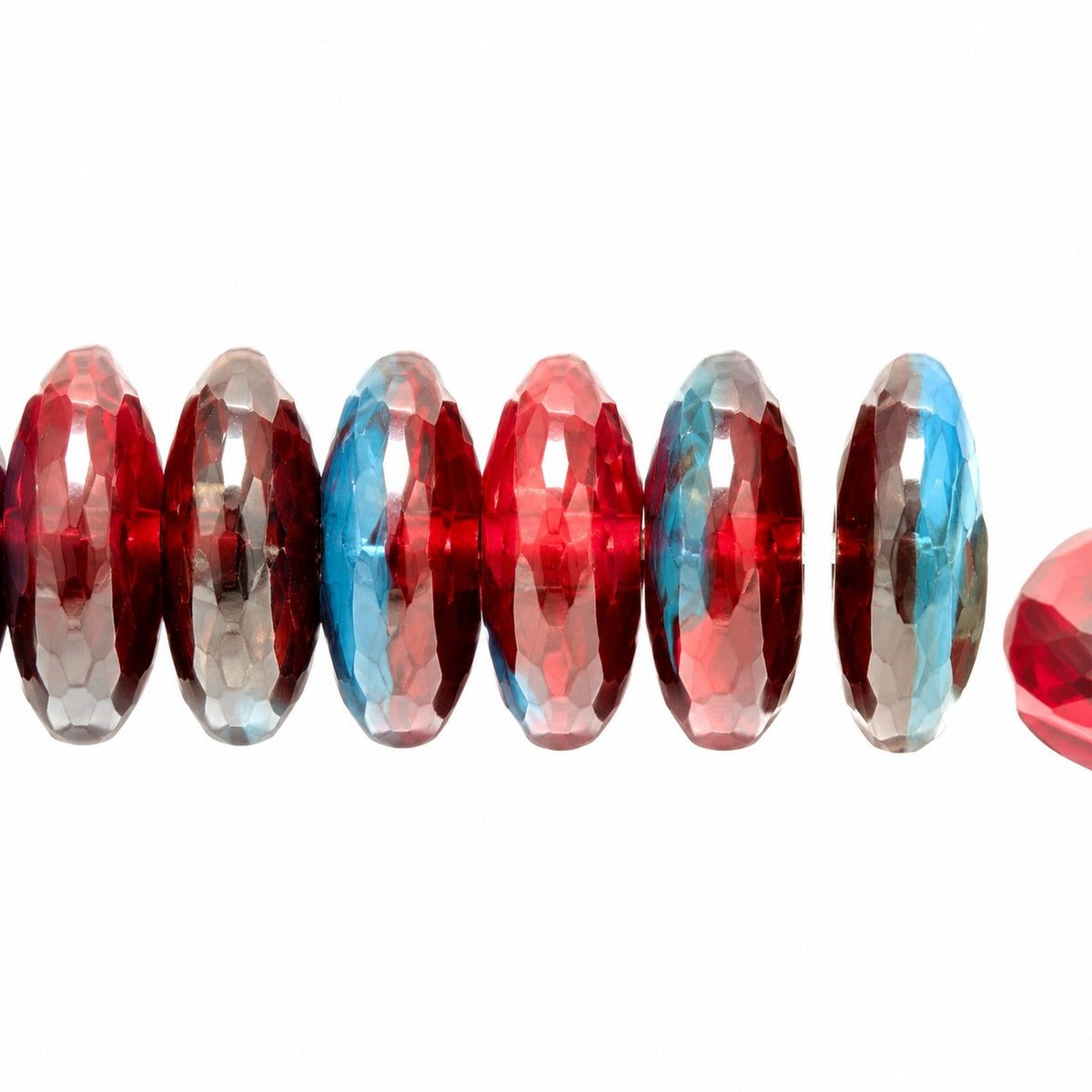 Space Disk Beads, X1605 (x1605), Glass, Czech Republic