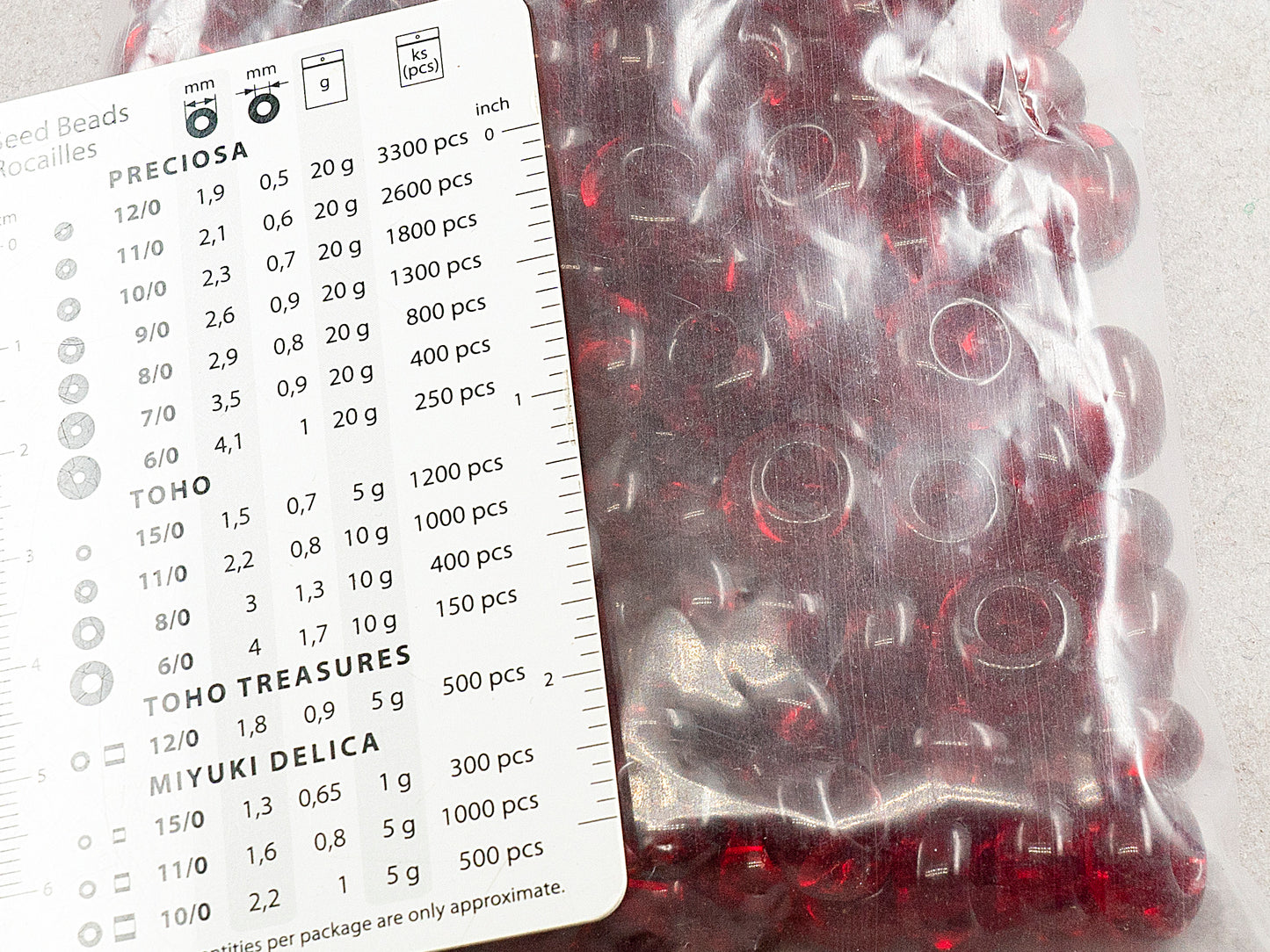 OUTLET 250g Faceted Fire Polished Rondelle Beads With Large Hole rondelle large hole, 14 x 9 mm, Transparent Red (90090), Glass, Czech Republic