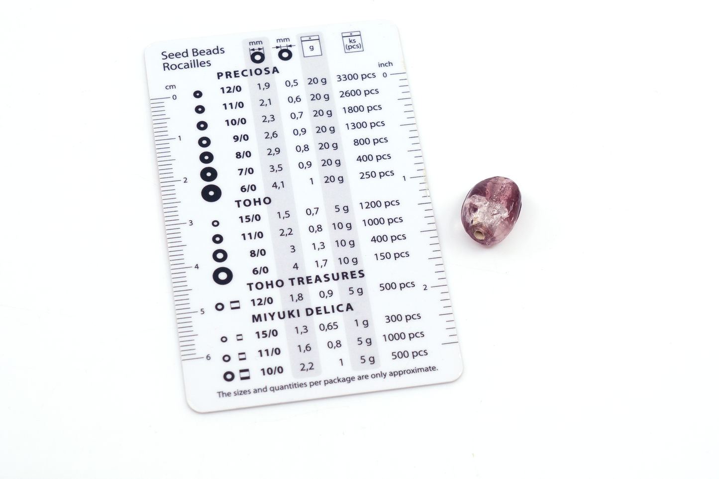 5 pcs Lampwork HandMade Beads, Glass, Czech Republic