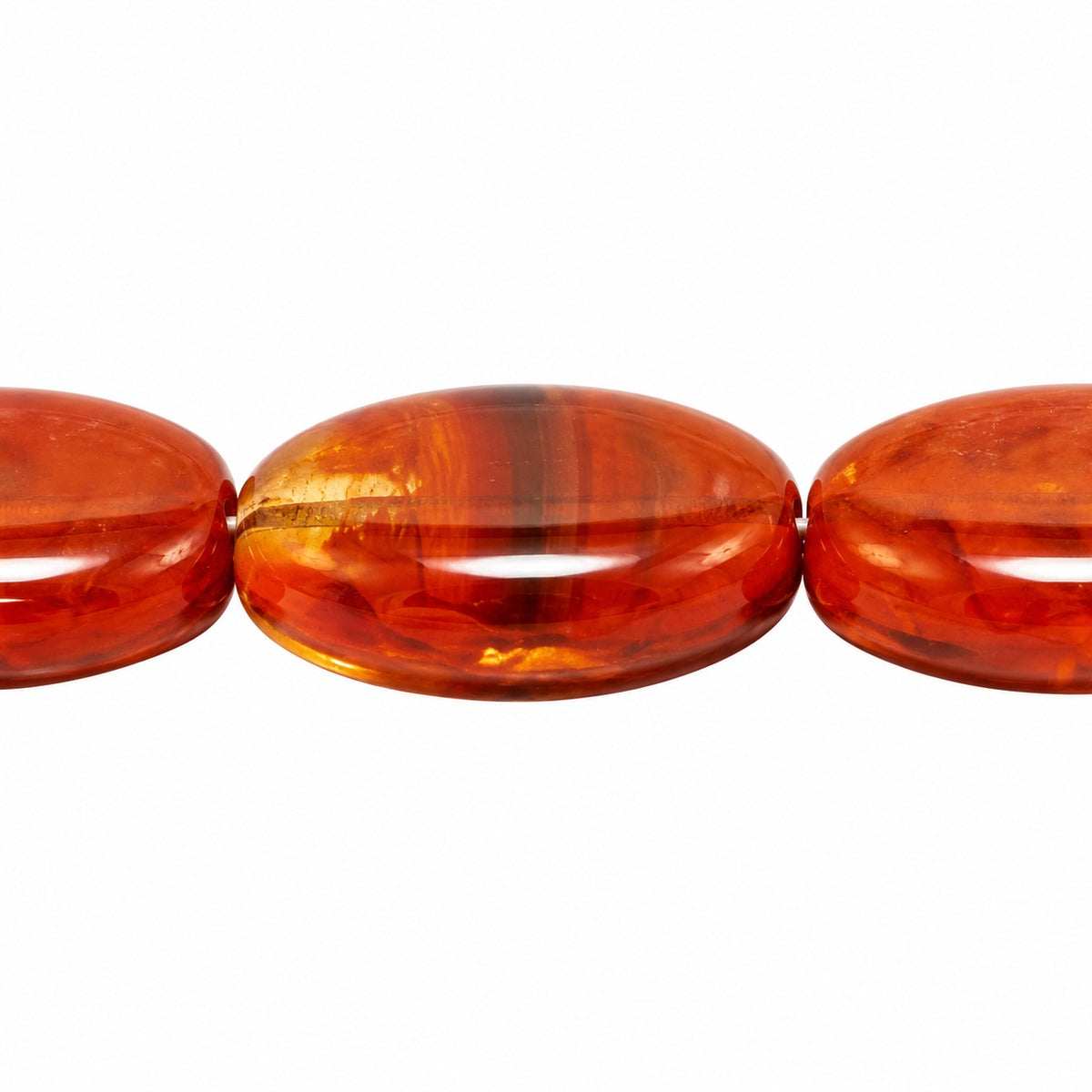 Oval Beads, X1903 (x1903), Glass, Czech Republic