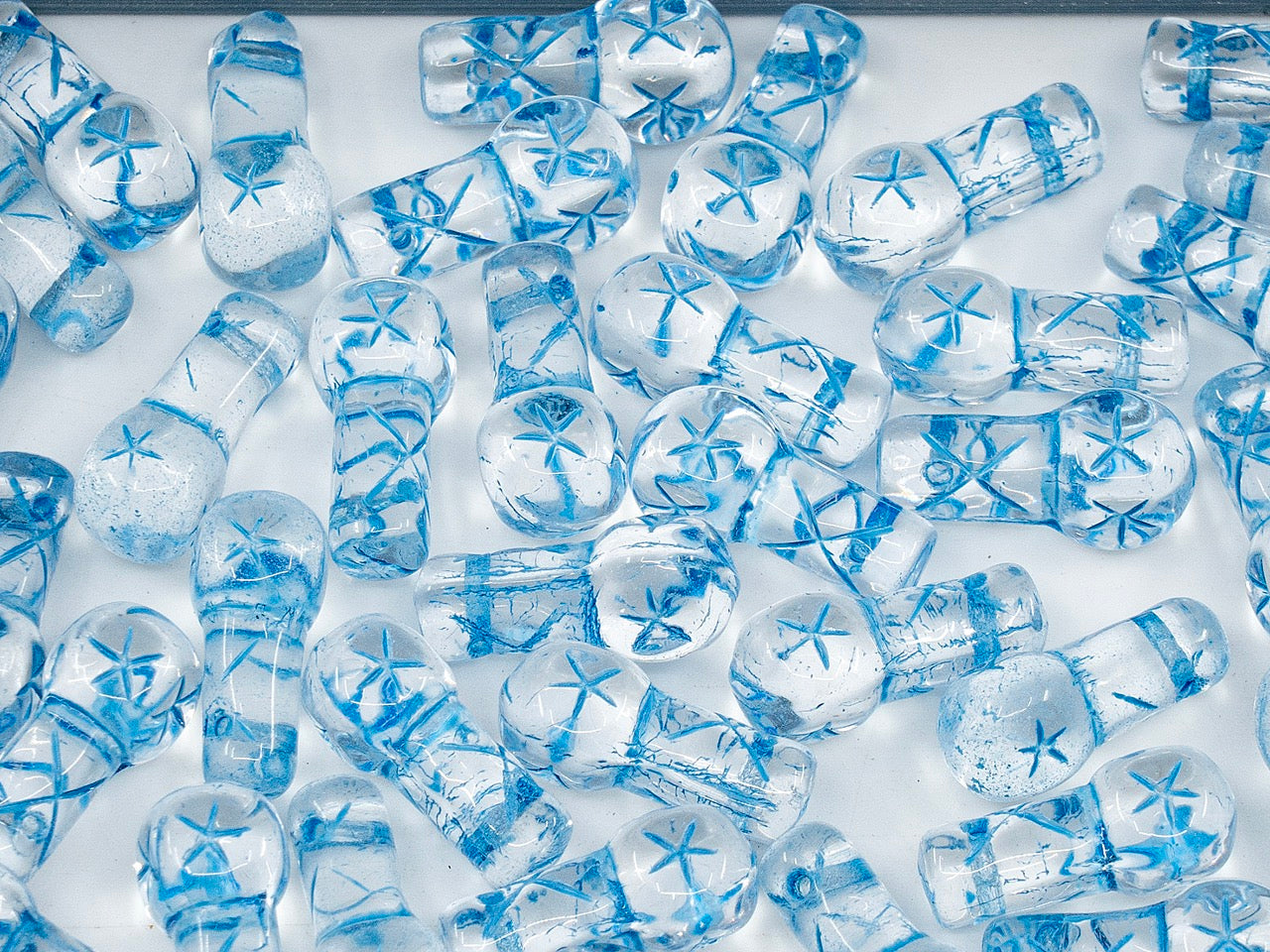 アウトレット プレスビーズ、mm、ガラス、チェコ共和国