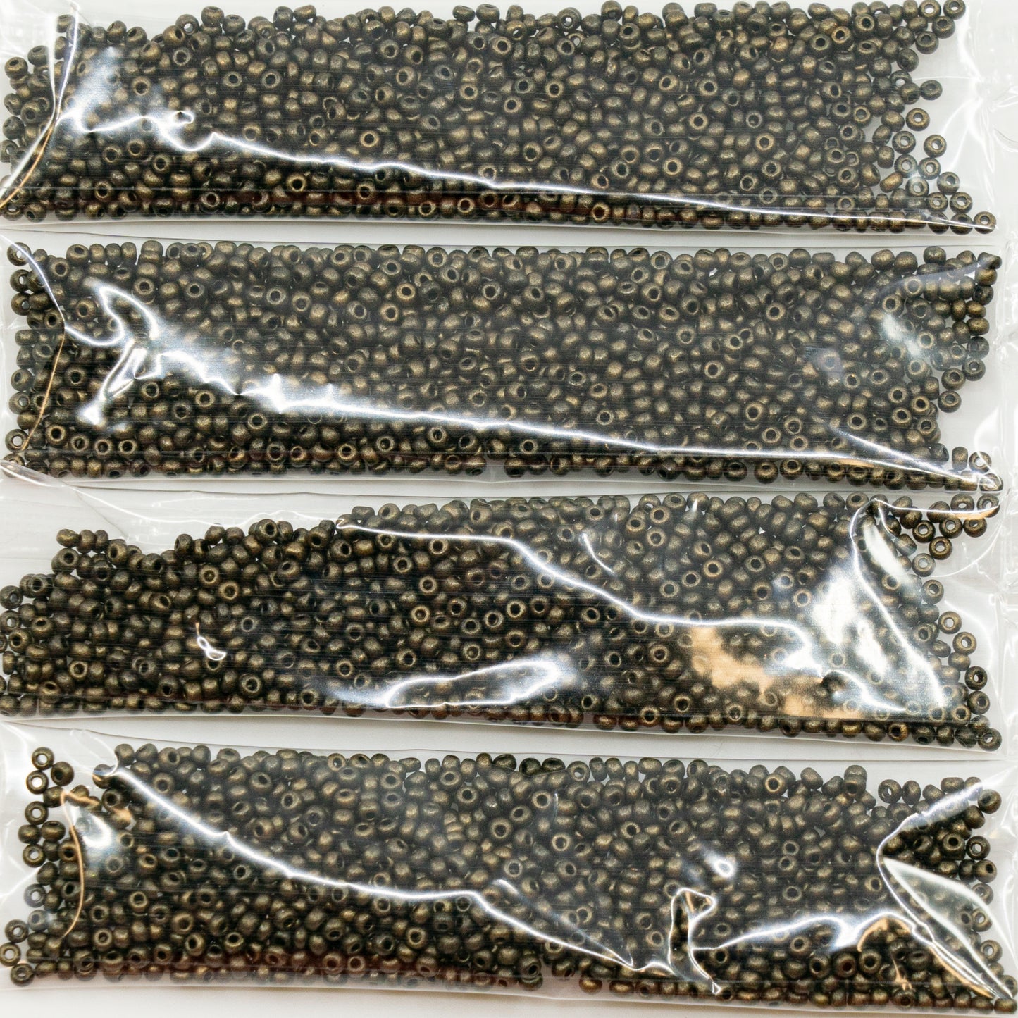 奥特莱斯 10克宝仕奥莎Ornela种子珠,圆孔,散装,11/0,深棕绿色79 (23980-79410),玻璃,捷克共和国