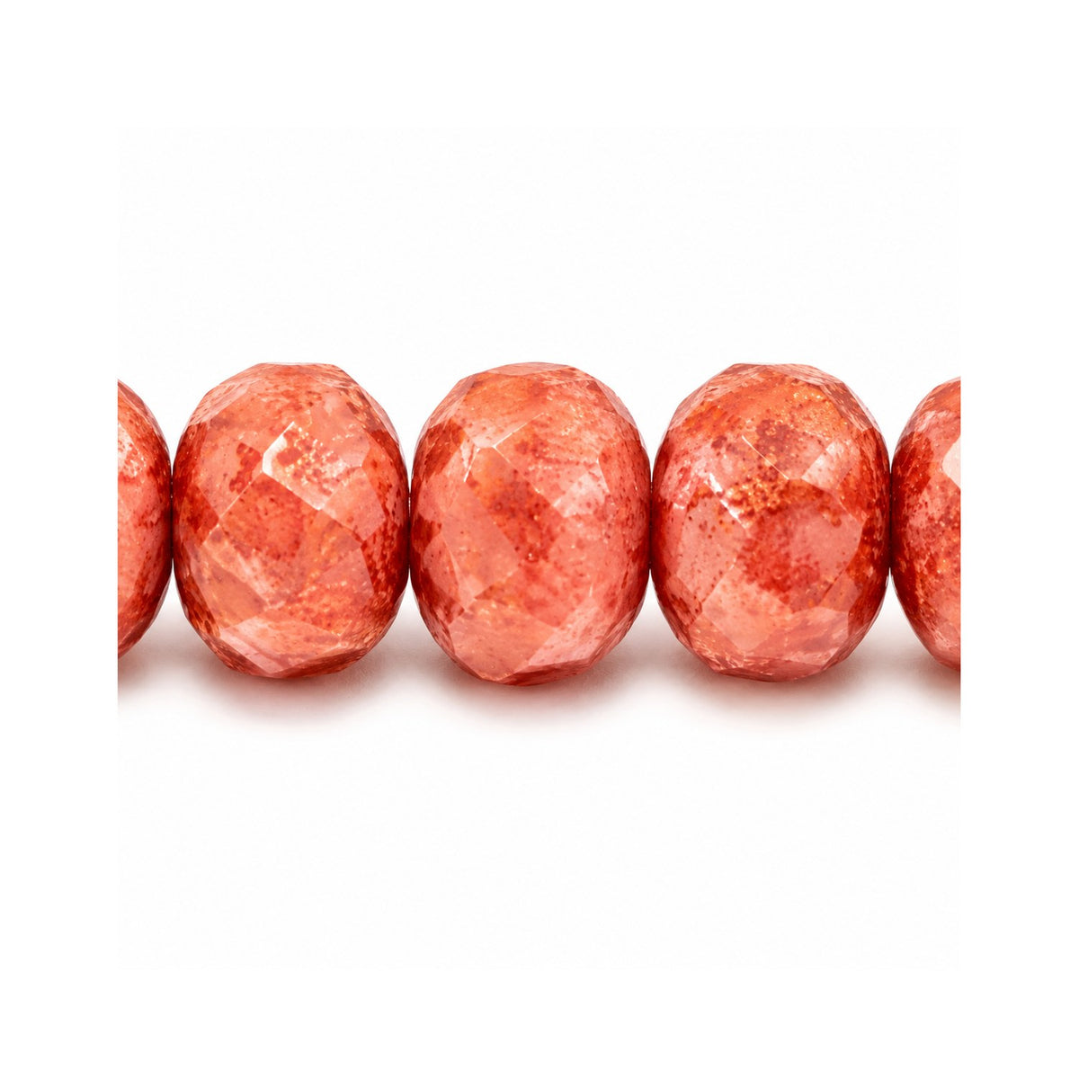 Special Cut Faceted Fire Polished Beads, Opaque Pink 84510 47903 (74020-84510-47903), Glass, Czech Republic
