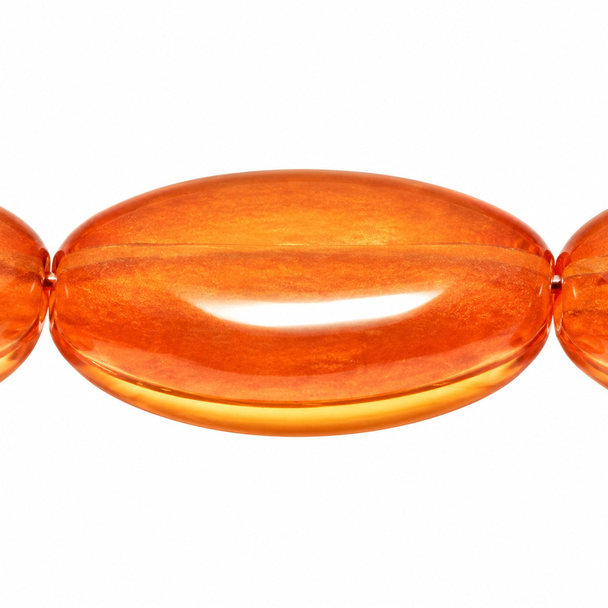 Oval Beads, Crystal 323 (00030-323), Glass, Czech Republic