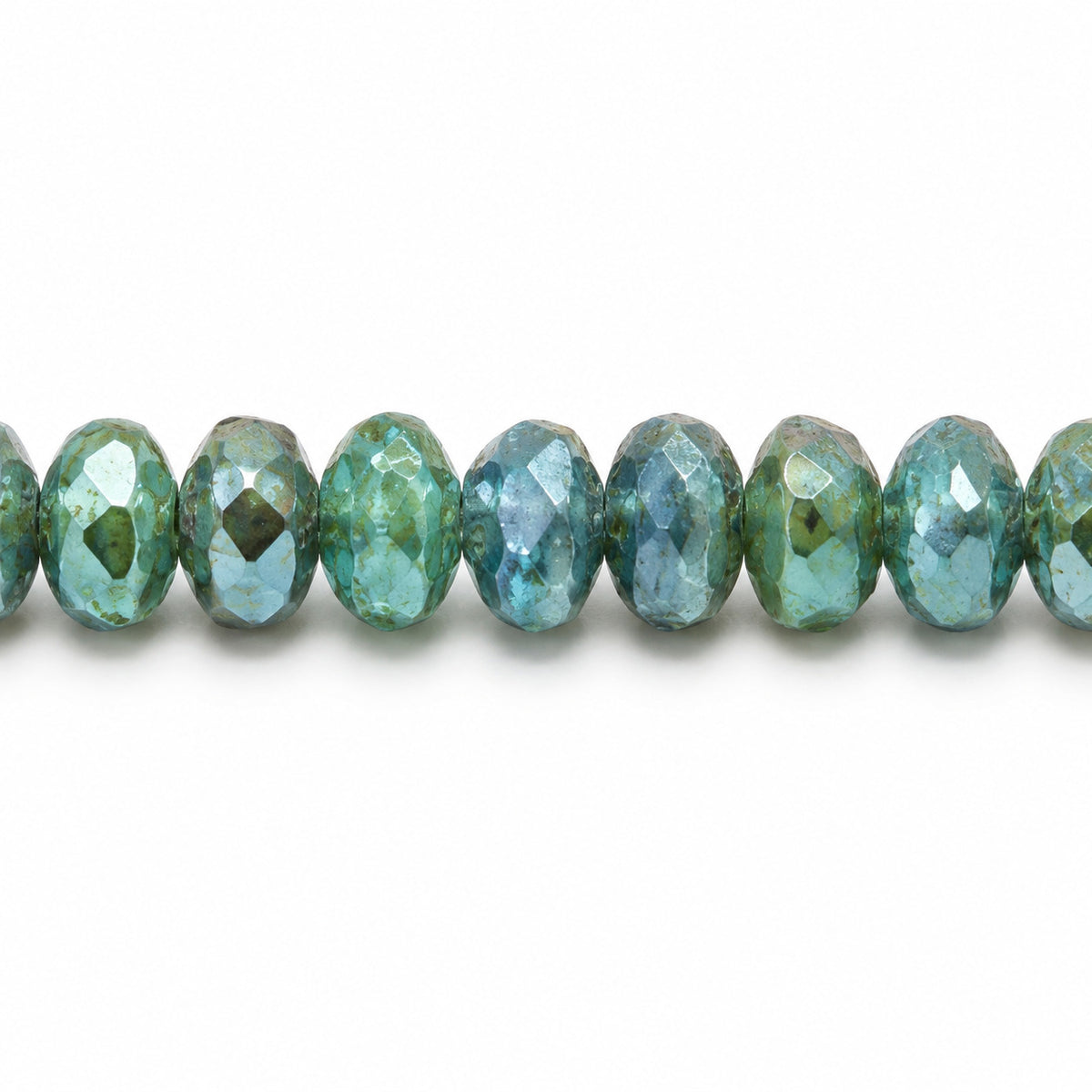 Special Cut Faceted Fire Polished Beads, X1245 Blue Hematite (x1245-23500), Glass, Czech Republic
