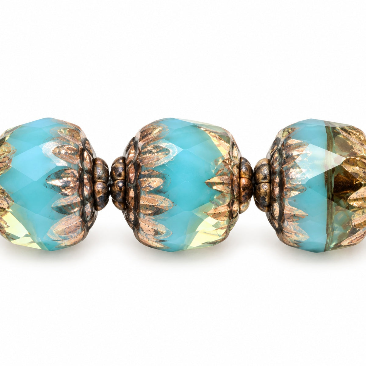 Cathedral Faceted Fire Polished Beads, X3200 Purple (x3200-15726), Glass, Czech Republic