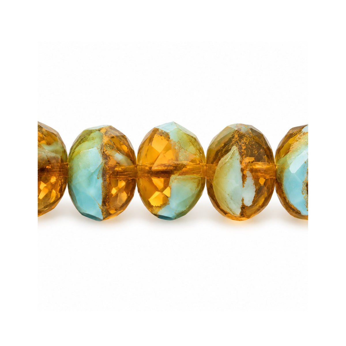 Special Cut Faceted Fire Polished Beads, S0150 Matte (s0150-84110), Glass, Czech Republic