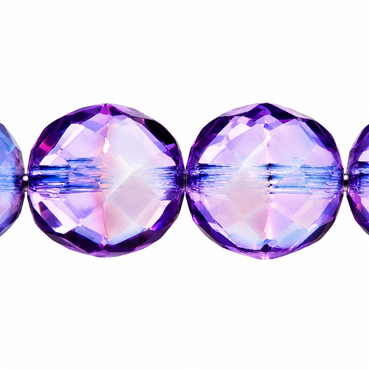 Faceted Round Fire Polished Beads, S0530 (s0530), Glass, Czech Republic