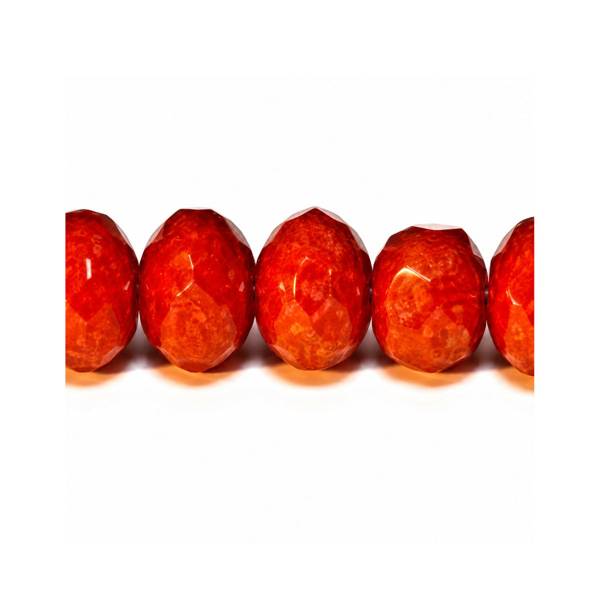 Special Cut Faceted Fire Polished Beads, Beige Luster Ruby (13020-14497), Glass, Czech Republic