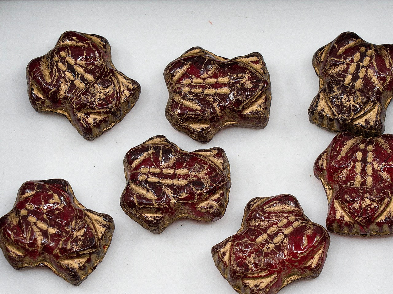 OUTLET Frog Beads, mm, Glass, Czech Republic