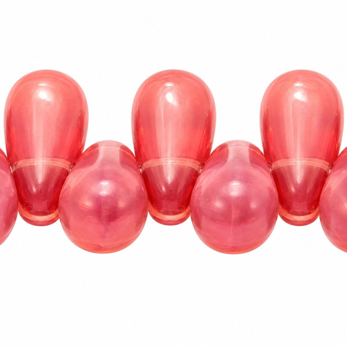 Drop Beads, Opal Pink (71010), Glass, Czech Republic