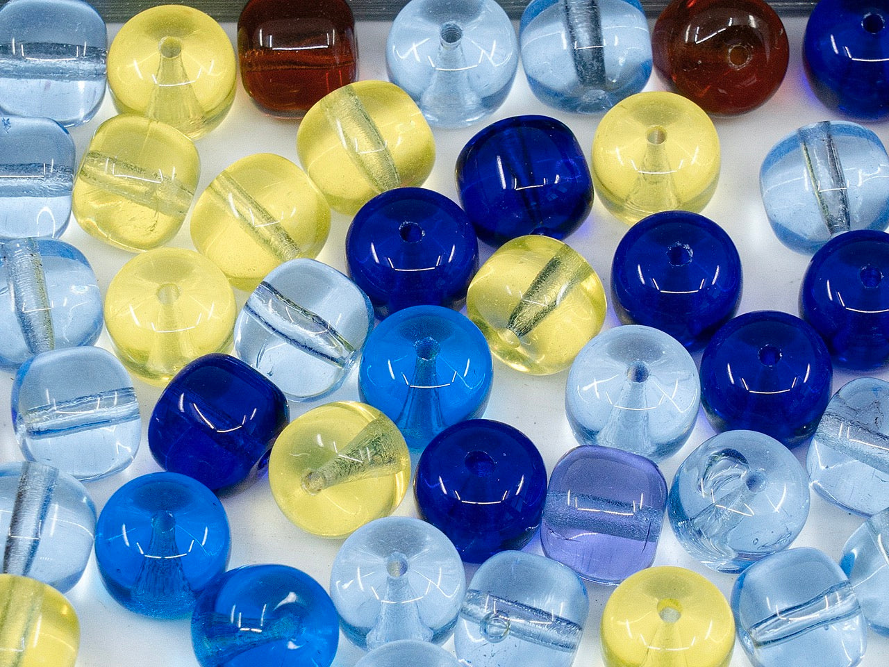 OUTLET Round Beads, mm, Glass, Czech Republic