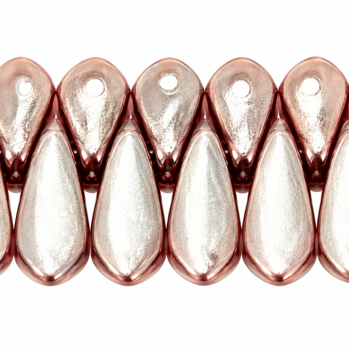 Dagger Beads, 99991 Hematite (99991-14400), Glass, Czech Republic