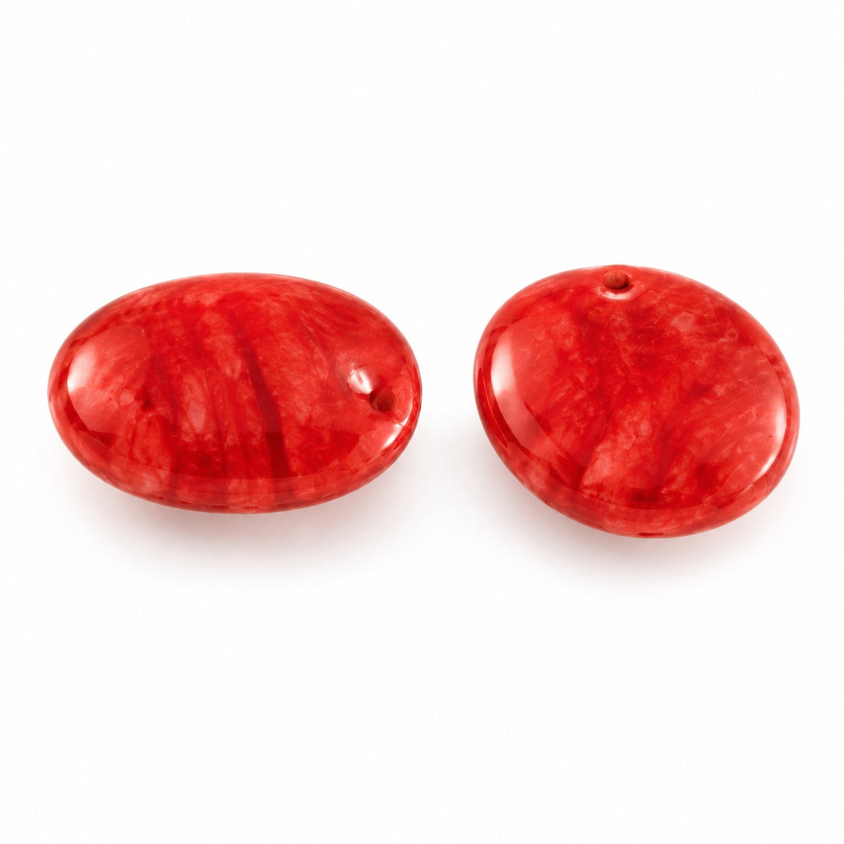 Oval Lentil Beads, X1560 (x1560), Glass, Czech Republic