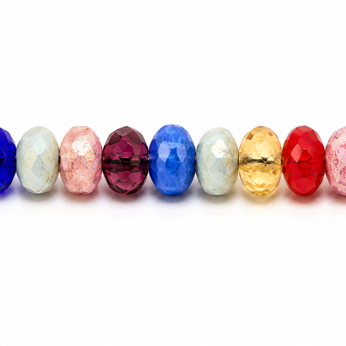 Special Cut Faceted Fire Polished Beads, X2478 (x2478), Glass, Czech Republic