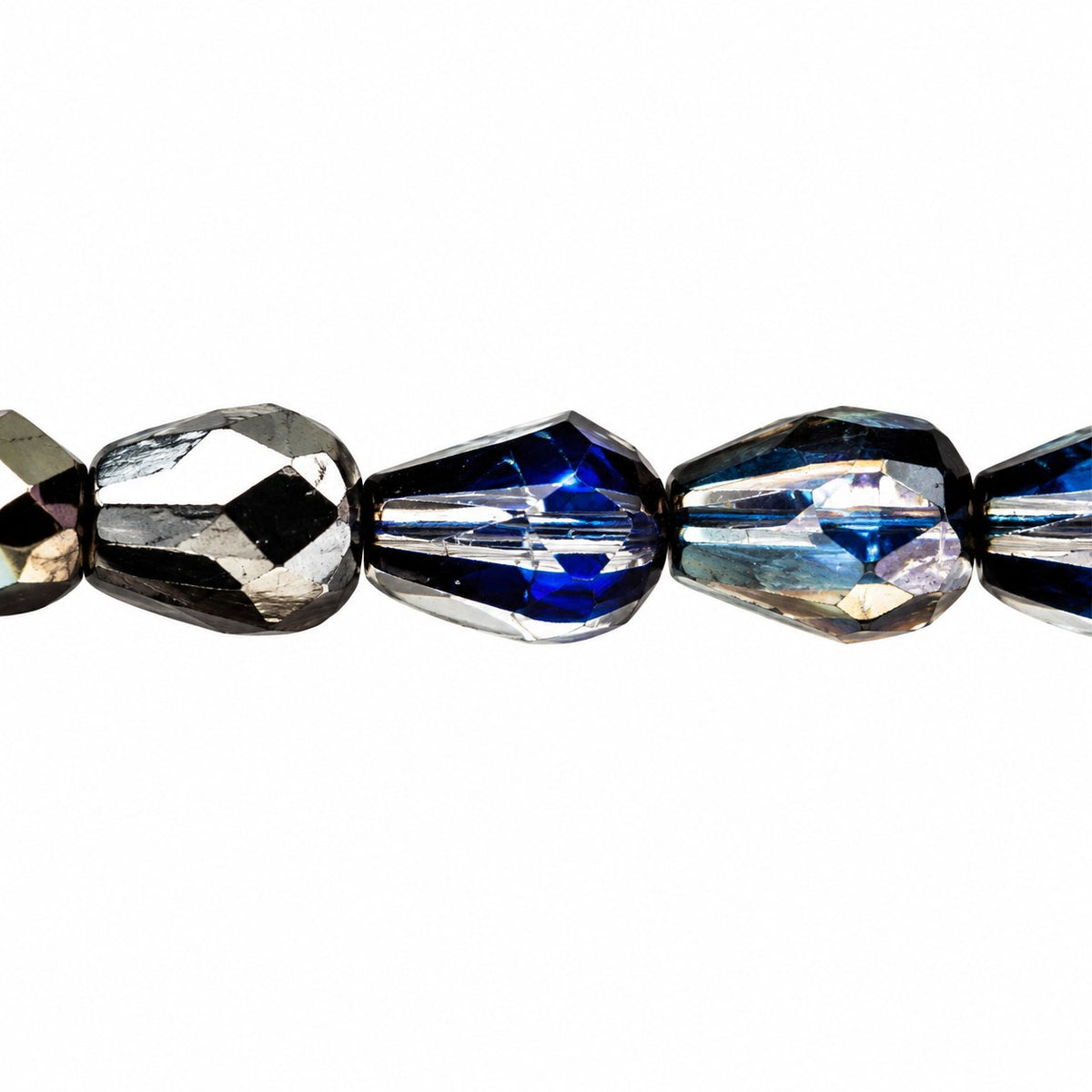 Faceted Fire Polished Beads Special Cut, Crystal 29601 (00030-29601), Glass, Czech Republic