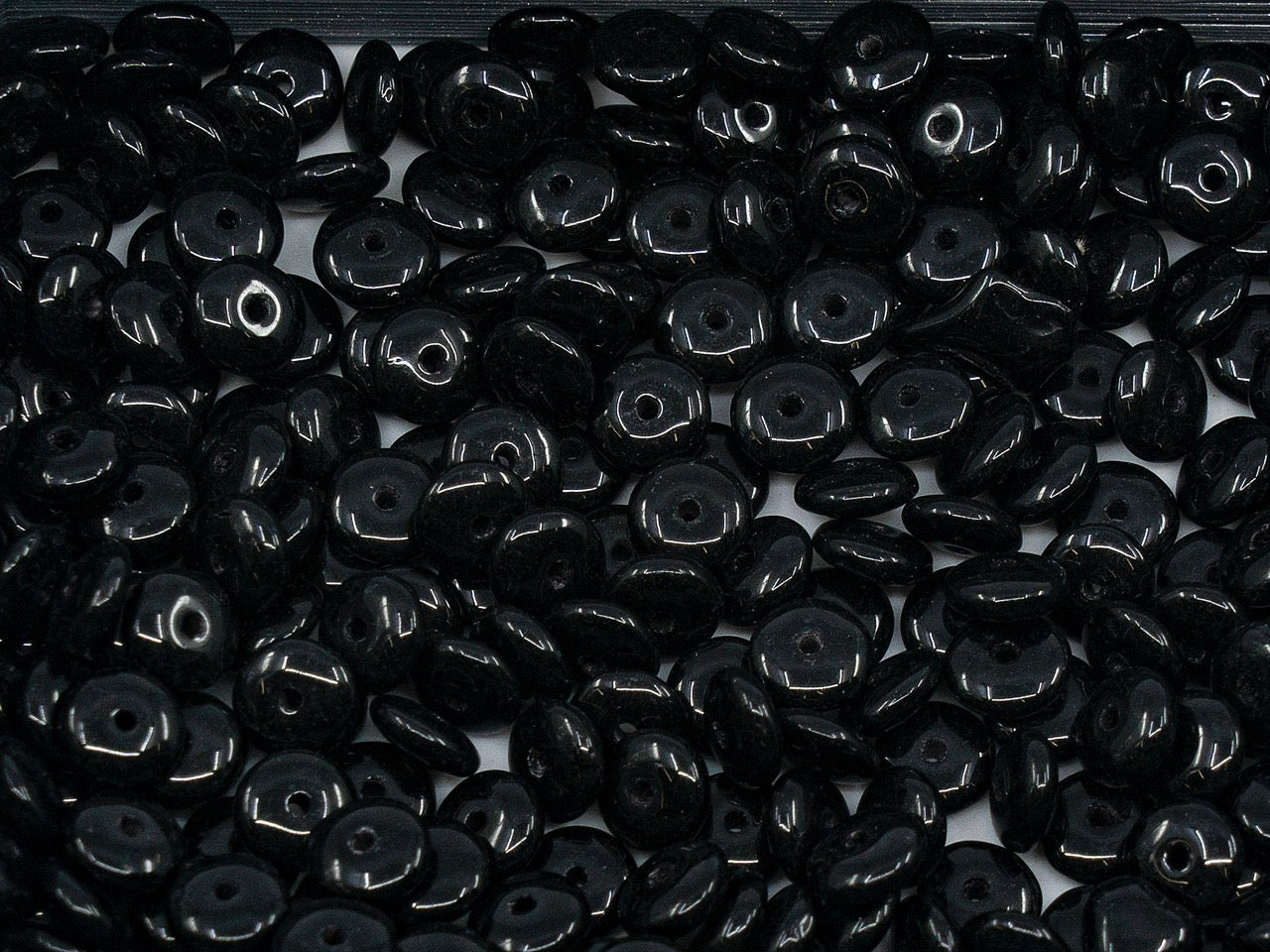 OUTLET Spacer Rondelle Pressed Beads, 6 mm, Glass, Czech Republic