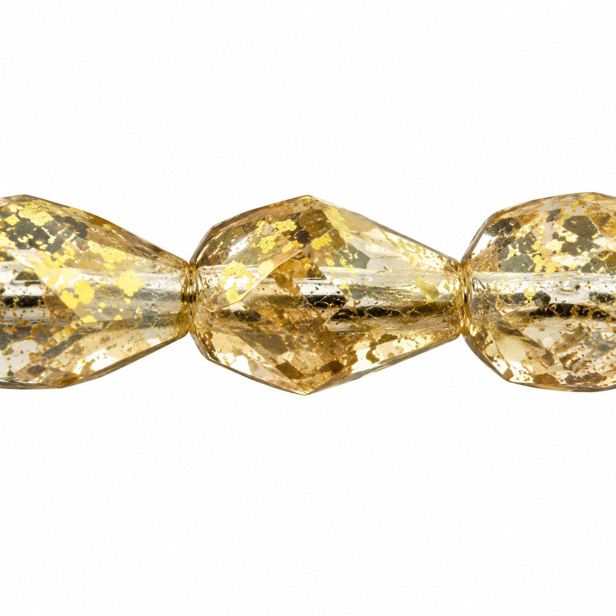 Faceted Fire Polished Beads Special Cut, Crystal 47901 (00030-47901), Glass, Czech Republic
