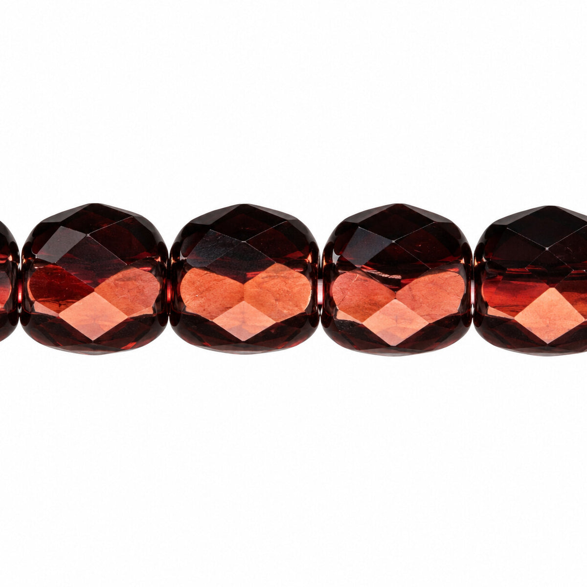 Faceted Special Cut Beads, Black Bronze (23980-14415), Glass, Czech Republic