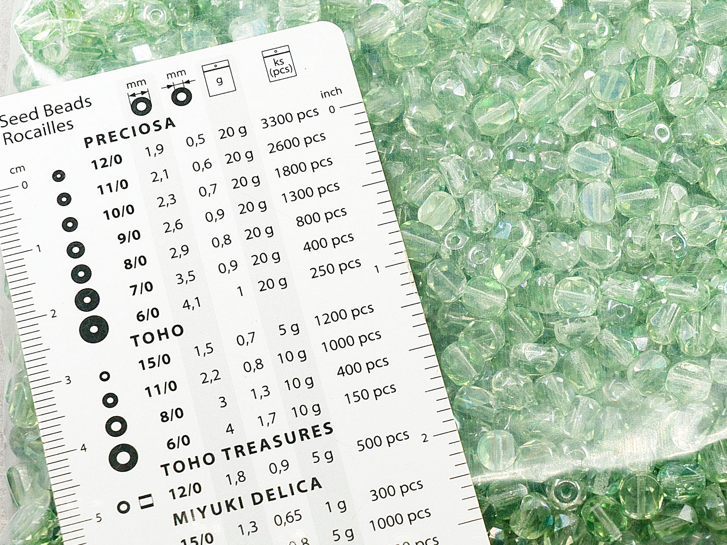 アウトレット 250g ラウンドファイアポリッシュファセットビーズフラットバック、6 x 6 mm、クリスタル 15454 (00030-15454)、ガラス、チェコ共和国