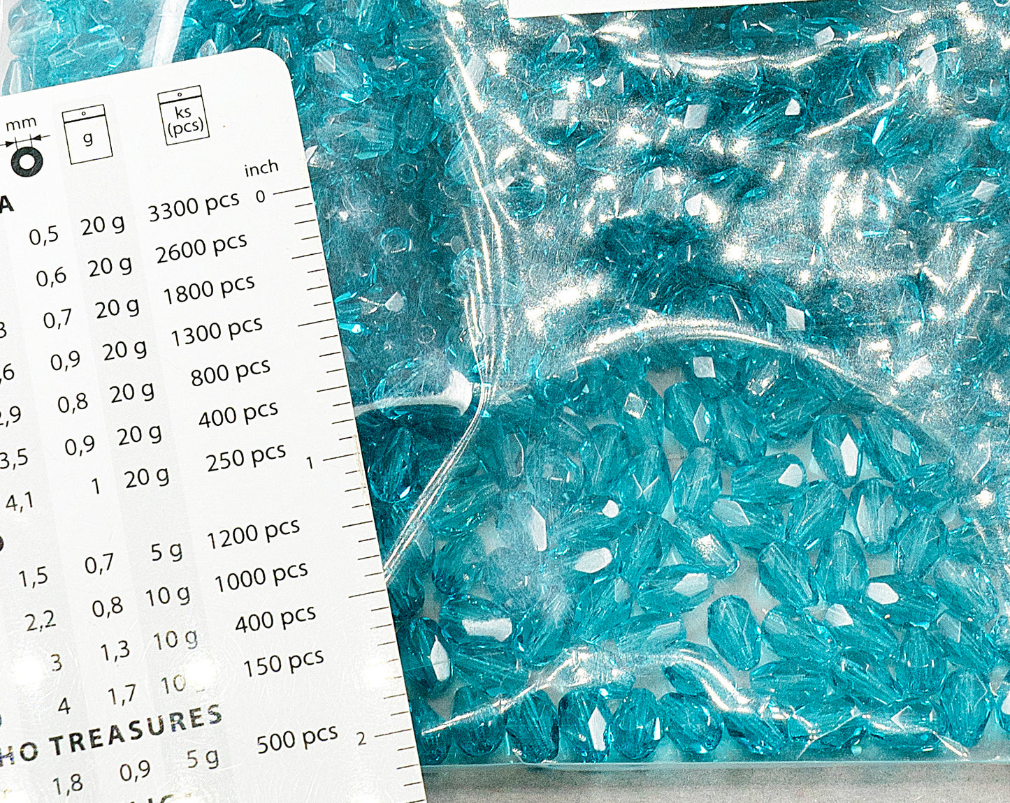 アウトレット 250g ファセットファセットファイヤーポリッシュロンデルビーズ、7 x 5 mm、透明アクア(60140)、ガラス、チェコ共和国