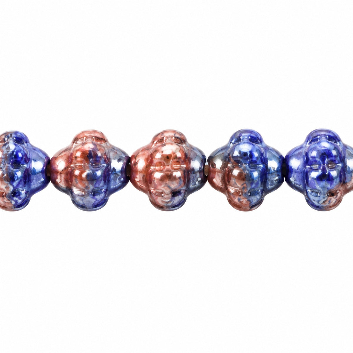 Spinner Beads, 99995 Hematite (99995-14400), Glass, Czech Republic