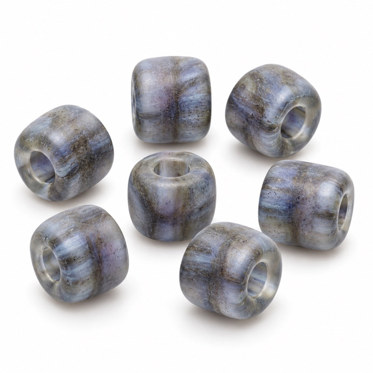 Pony Bagel Beads, 26307 Matte (26307-84110), Glass, Czech Republic