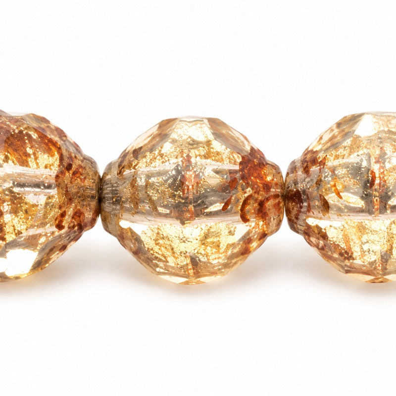 Wasp Special Cut Faceted Fire Polished Beads, X3168 Stain Strong (x3168-86805), Glass, Czech Republic