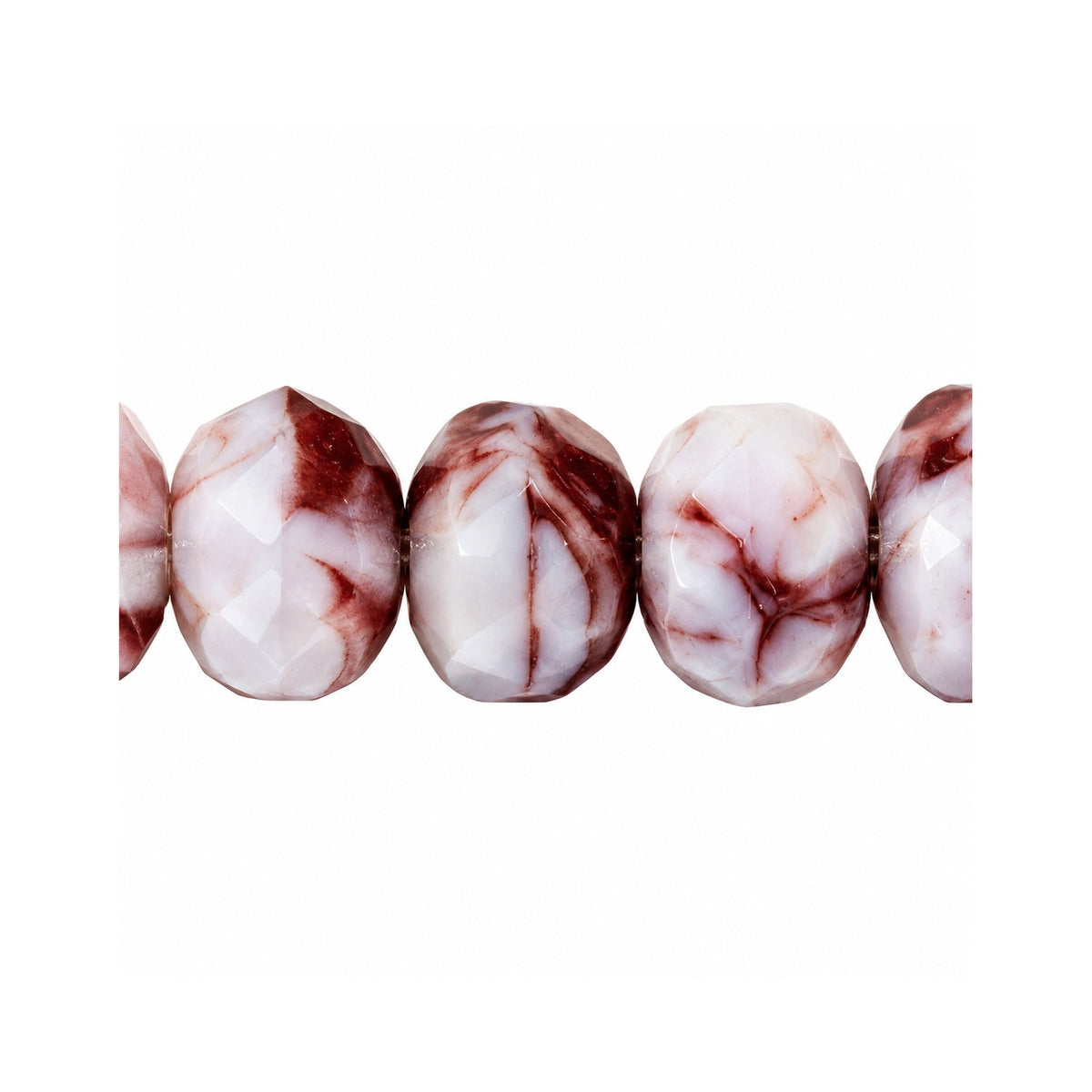 Special Cut Faceted Fire Polished Beads, X2845 (x2845), Glass, Czech Republic
