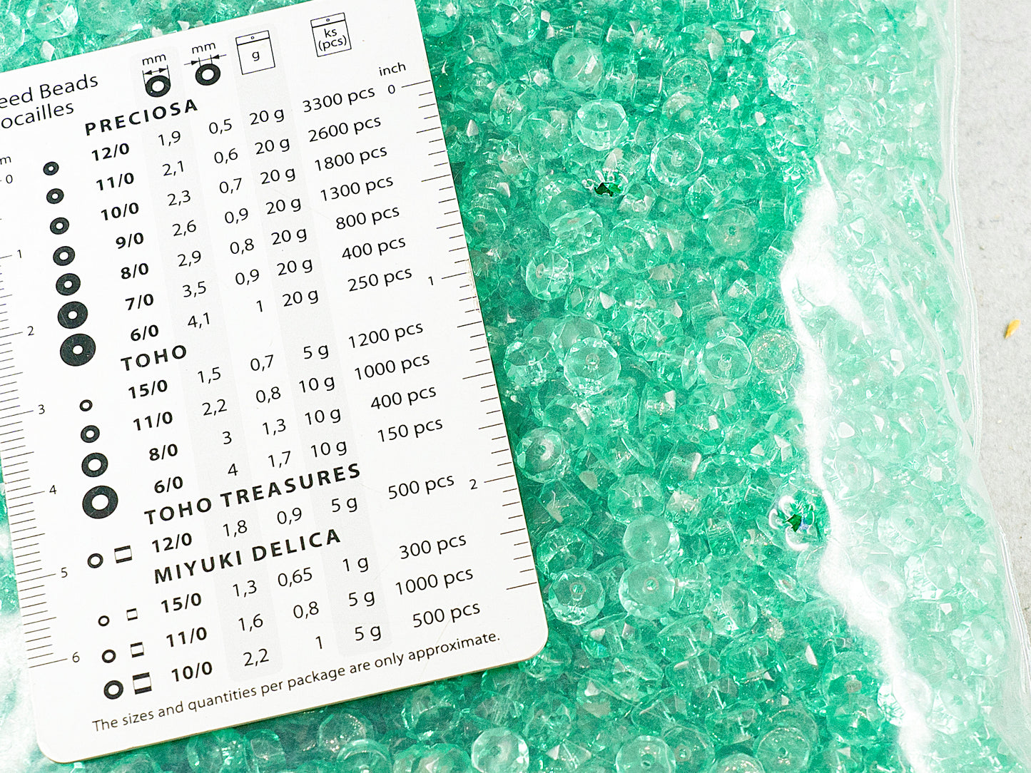 アウトレット 250g ファセット加工 ファイアポリッシュ ロンデルビーズ 6 x 3 mm 透明グリーンエメラルド (50700) ガラス チェコ共和国