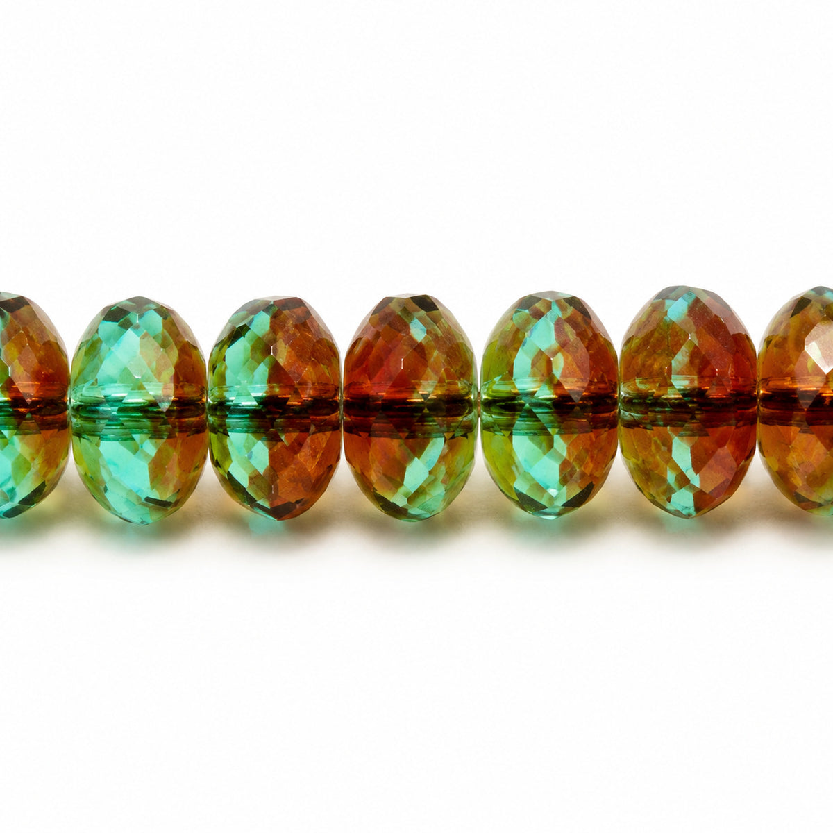 Special Cut Faceted Fire Polished Beads, X1236 (x1236), Glass, Czech Republic