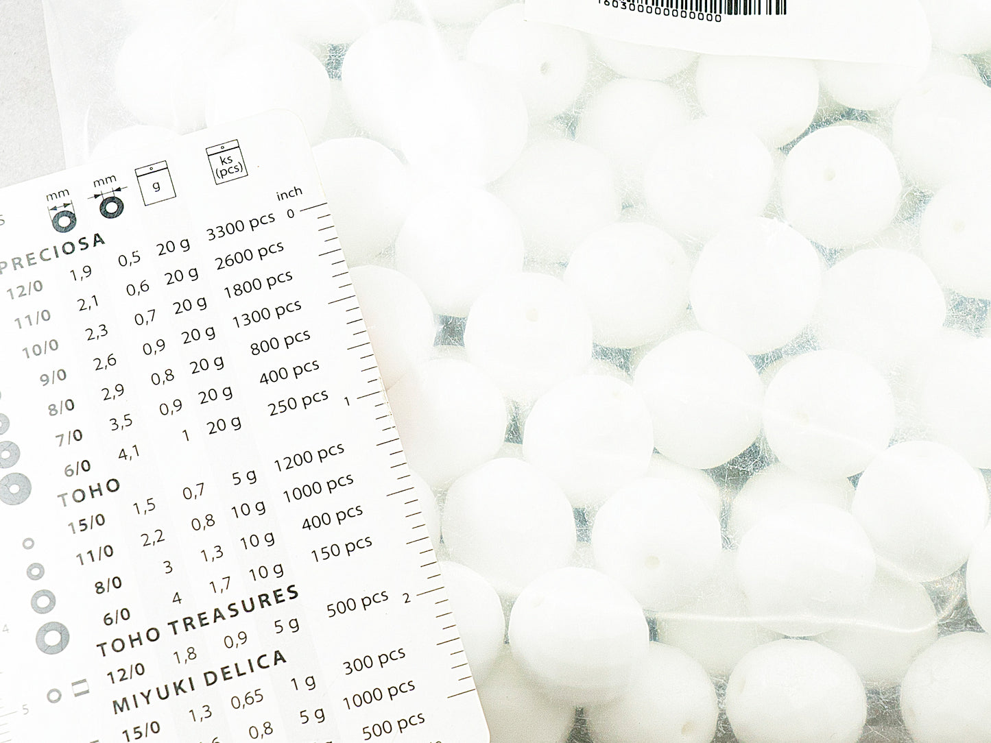 OUTLET 250g Faceted Fire Polished Round Beads , 16 x 16 mm, Chalk White (03000-), Glass, Czech Republic