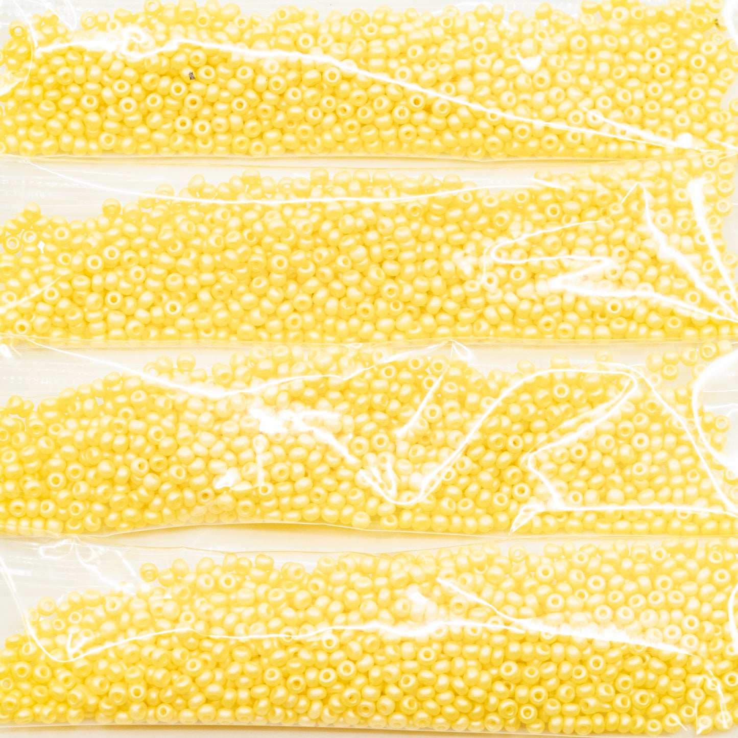 奥特莱斯 10克宝仕奥莎Ornela种子珠,圆孔,散装,11/0,珍珠黄77 (03050-77787),玻璃,捷克共和国