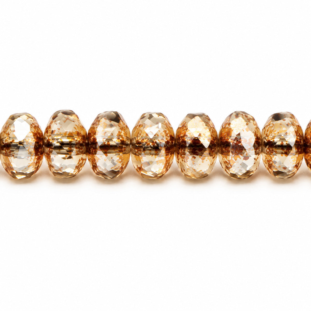 Special Cut Faceted Fire Polished Beads, Transparent Gray 22501 (40020-22501), Glass, Czech Republic