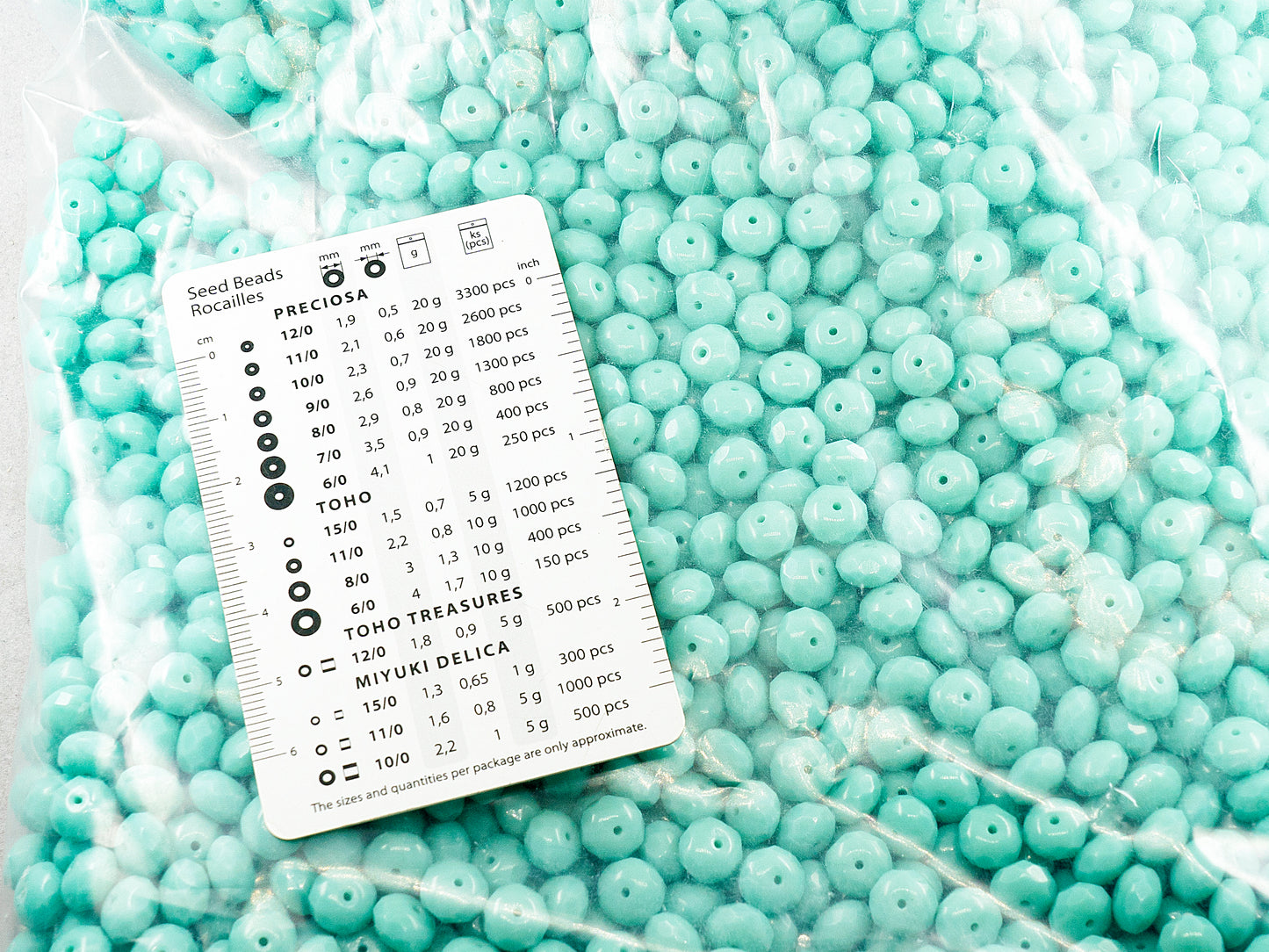 アウトレット 250g ファセットファセットファイヤーポリッシュロンデルビーズ、6 x 9 mm、ターコイズ(63110)、ガラス、チェコ共和国