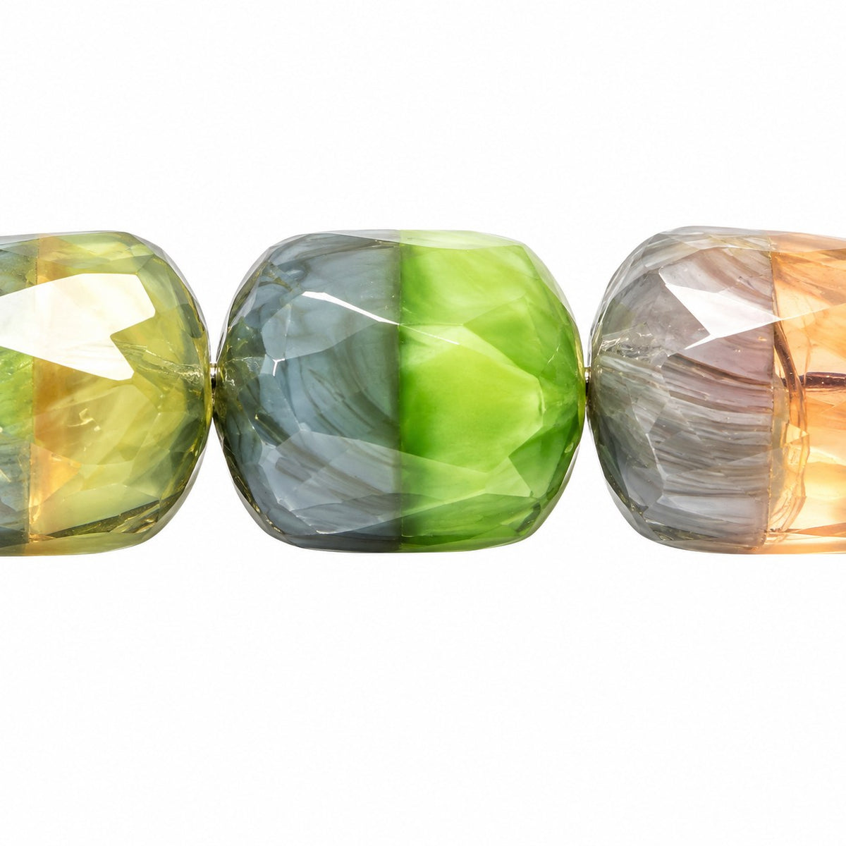 Fire Polished Faceted Cathedral Beads, X1145 (x1145), Glass, Czech Republic