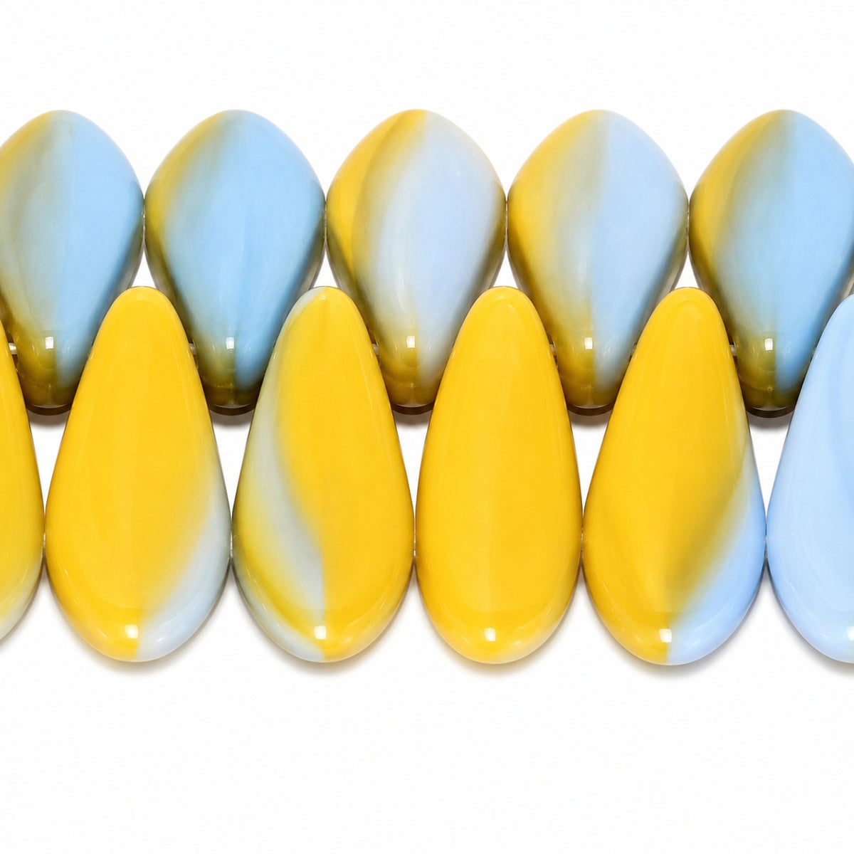Dagger Beads, X1287 (x1287), Glass, Czech Republic