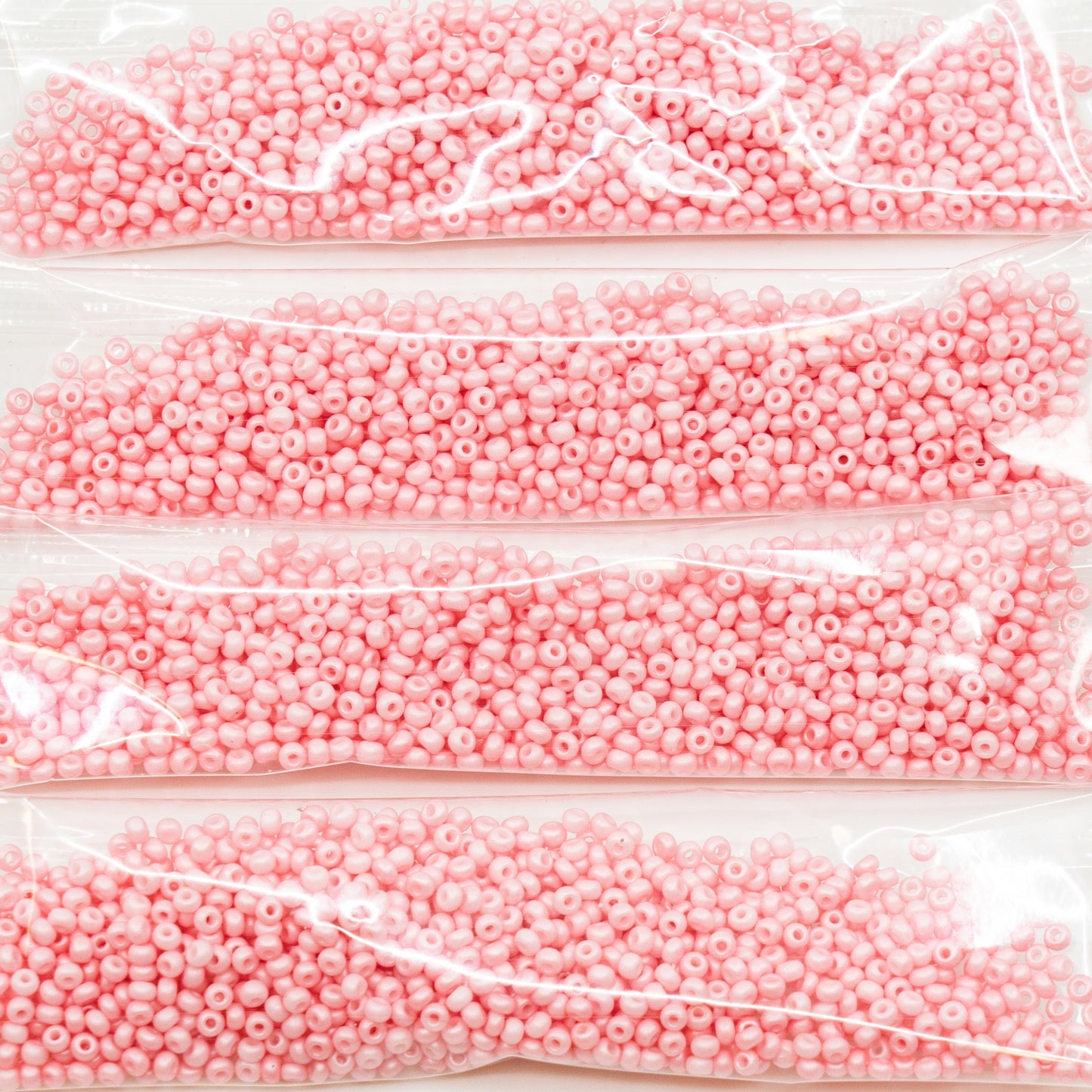 奥特莱斯 10克宝仕奥莎Ornela种子珠,圆孔,散装,11/0,珍珠暖粉色77 (03050-77794),玻璃,捷克共和国