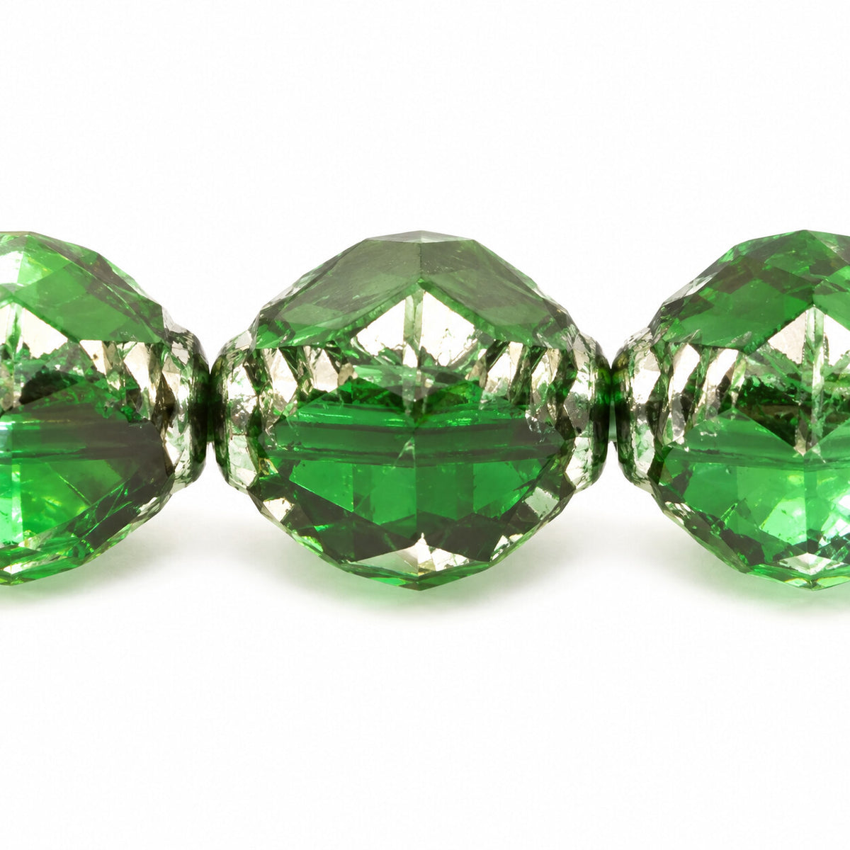 Wasp Special Cut Faceted Fire Polished Beads, T1027 Platin (t1027-13702), Glass, Czech Republic