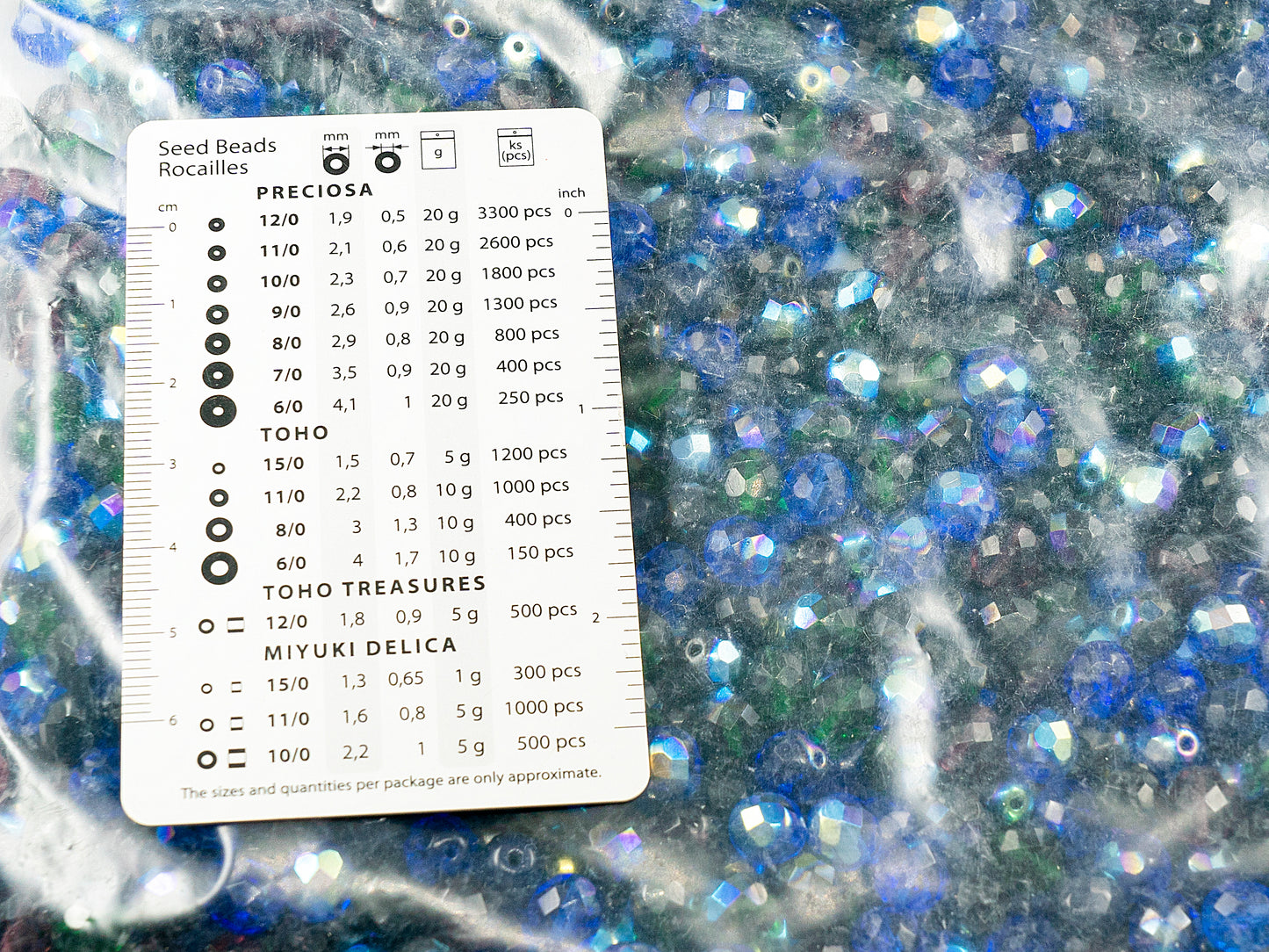 アウトレット 250g ラウンド ファイアポリッシュ ファセットビーズ、8 x 8 mm、ミックスカラー ダークブルー(ミックスダークブルー)、ガラス、チェコ共和国