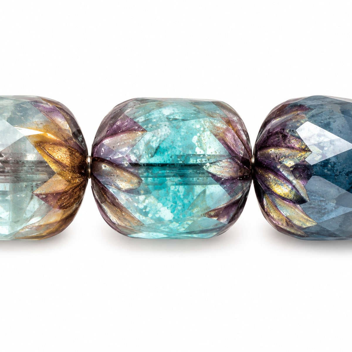 Faceted Fire Polished Beads Special Cut, X1149 Purple (x1149-15726), Glass, Czech Republic